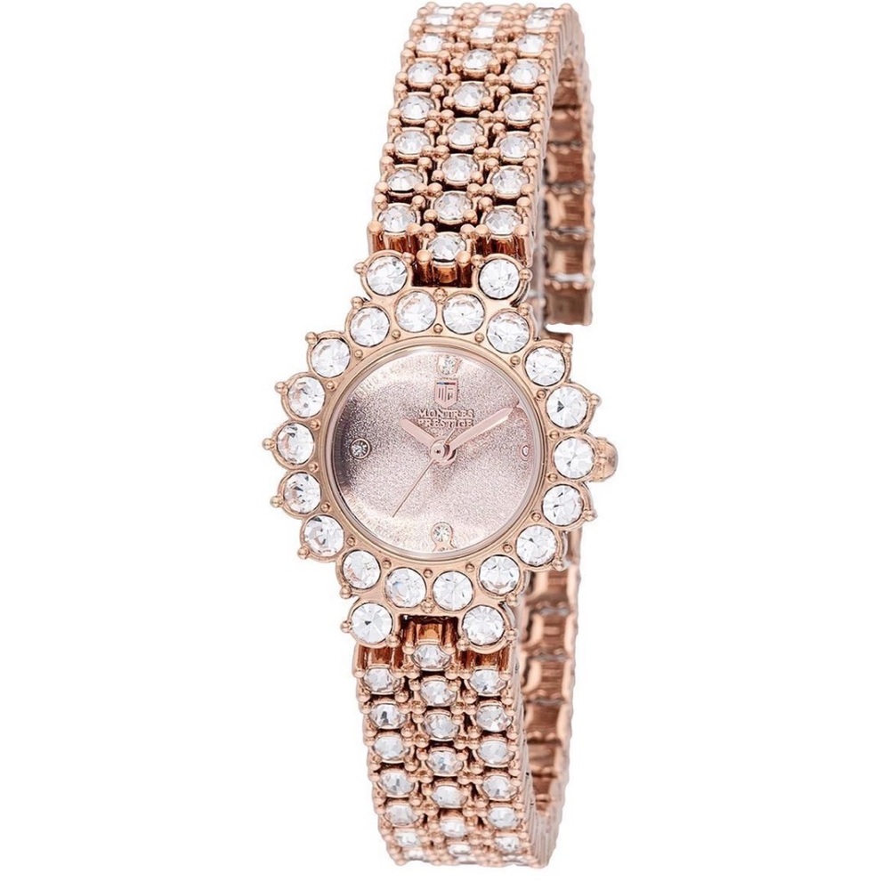 Rose Gold Crystal‎ Watch